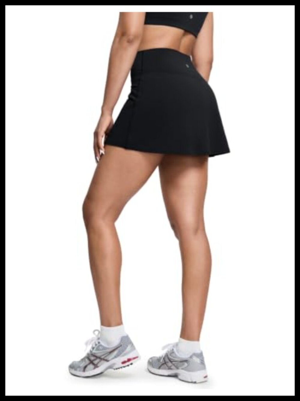 Tennis Skirt with Pockets Shorts 13" High Rise 4-Way Stretch